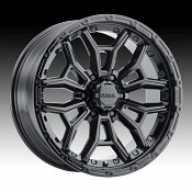 Ultra 126BK Warmonger 6 Gloss Black Custom Truck Wheels